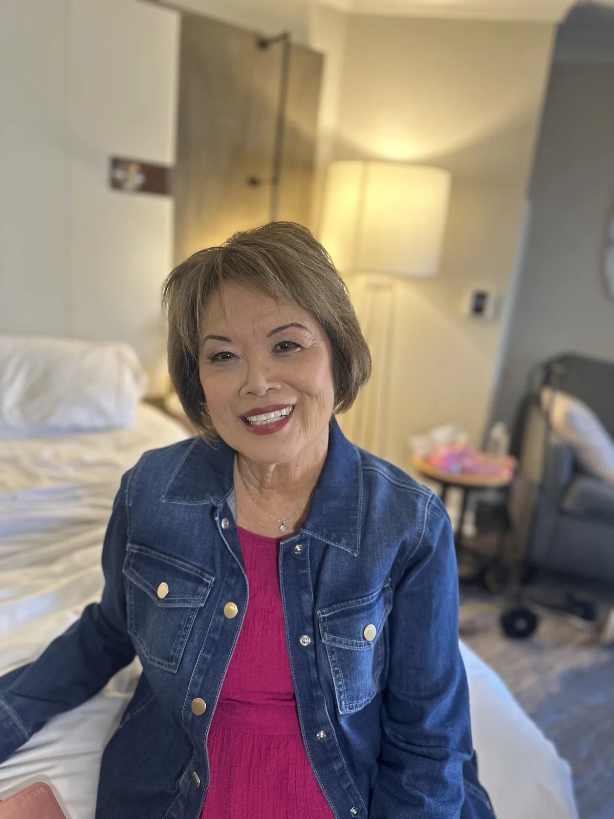 My finished makeup on Tamara’s mother.